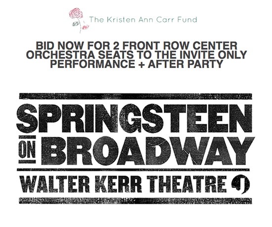 Springsteen On Broadway Seating Chart