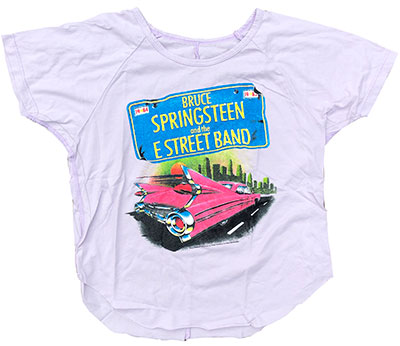 TODDLER & CHILDREN'S Shirt: Girls' "Pink Cadillac" Raglan Tee