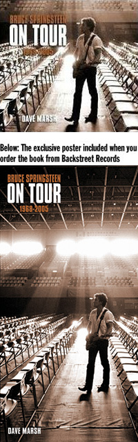 Book: Bruce Springsteen On Tour - 1968-2005