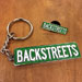 Backstreets sign Enamel Pin & Keychain bundle