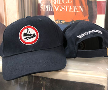 Backstreets Baseball Cap: Navy "Sneakers" cap