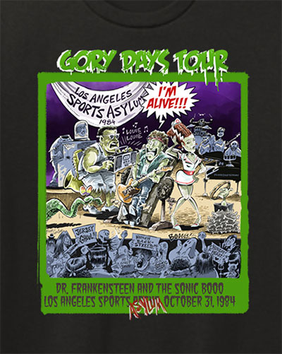 Backstreets T-shirt: Gory Days Tour