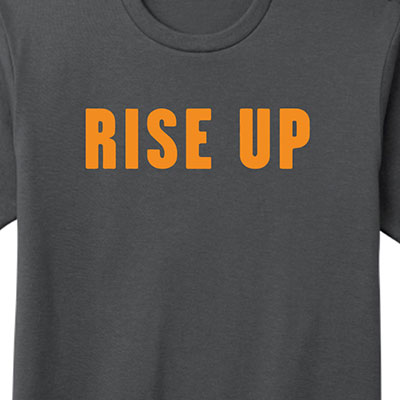 Backstreets T-shirt: Rise Up (Unisex crew-neck)