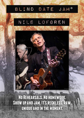 DVD: Nils Lofgren - Blind Date Jam (AUTOGRAPHED)