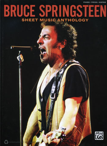 songbook bruce springsteen sheet music anthology backstreet records backstreets sheet music