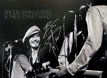 VTG Bruce Springsteen Candid Headshots Black & White Postcards Photos Lot of 3 