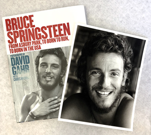 Book and Print Set:  Bruce Springsteen 1973-1986 (SIGNED + Ltd Ed David Gahr 8x10)