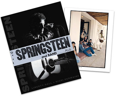 Book: Springsteen: Liberty Hall + signed 8x10 print