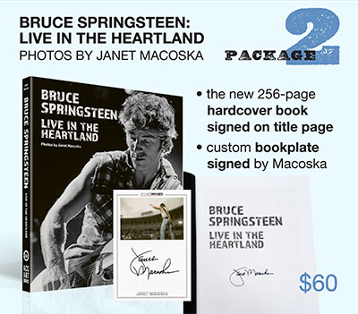 Book: Bruce Springsteen - Live in the Heartland PACKAGE #2