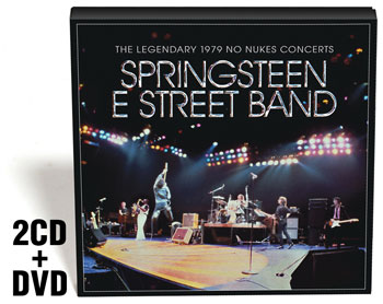 2CD/DVD: The Legendary 1979 No Nukes Concerts (with FREE exclusive patch)