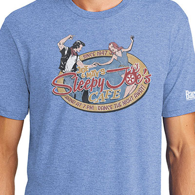 Backstreets T-shirt: Sleepy Joe's Caf