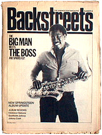 Backstreets Magazine #08was sold out, limited qty back in stock!
