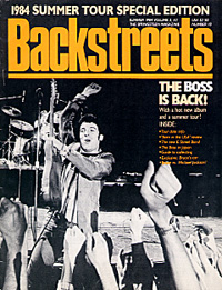 Backstreets Magazine #10was sold out, limited qty back in stock!