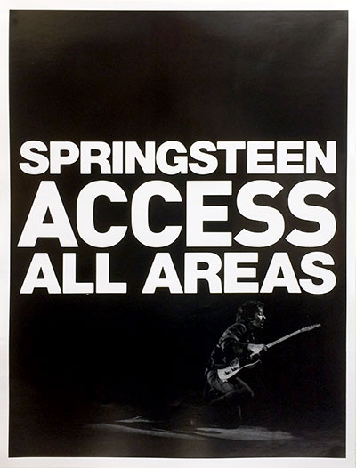 Poster: Lynn Goldsmith 'Access All Areas' Promo Poster