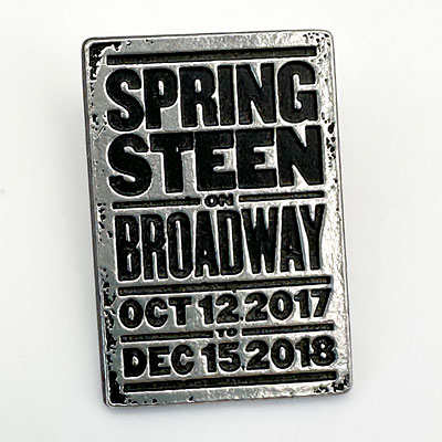 Pewter Pin: Springsteen on Broadway